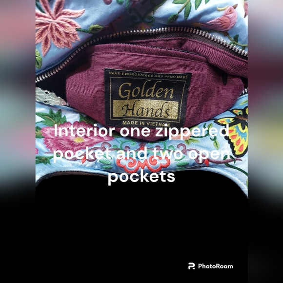 Golden Hands Brown Shoulder Bag/Purse - Picture 9 of 13